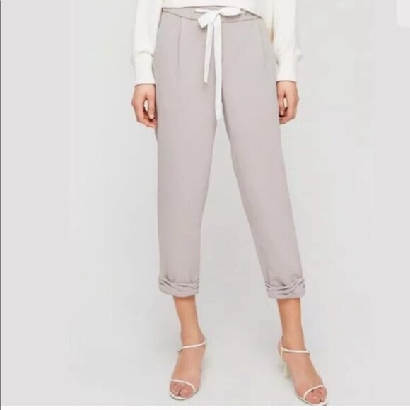 Aritzia Wilfred Marais Linen Lyocell Blend Pant White Size 4 - Picture 2 of 6